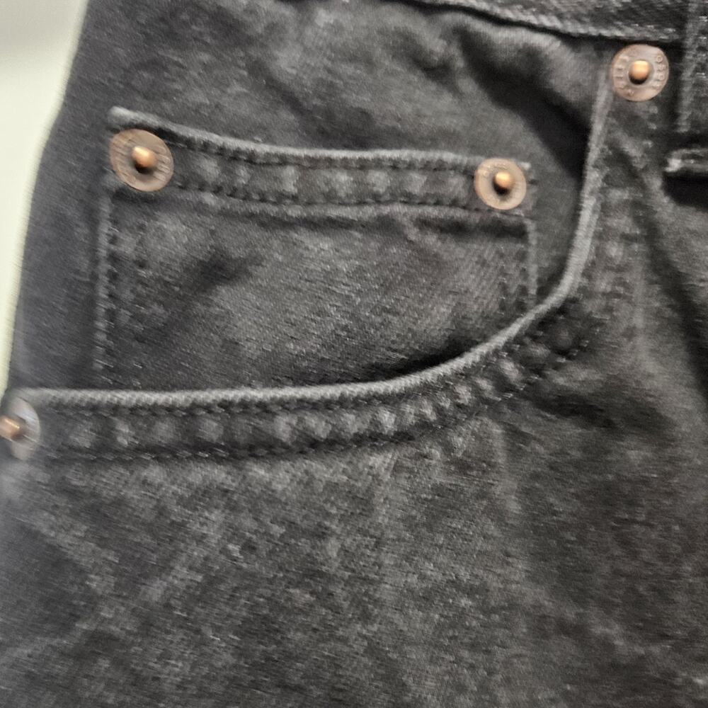 ASOS Men's Dark Gray Straight Jeans - Picture 4 of 4